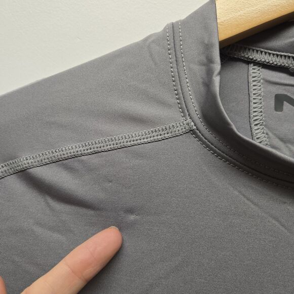 NRS Mens Rash Guard sz Medium Gray Stretch Swim Paddle Raft Surf Beach UPF50 NWT - Picture 10 of 11